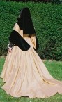 1539 & 1549 Gold Silk Gown
